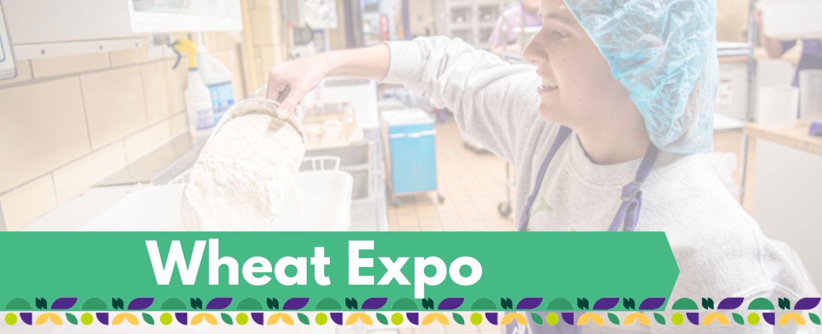 Wheat Expo Banner with Text